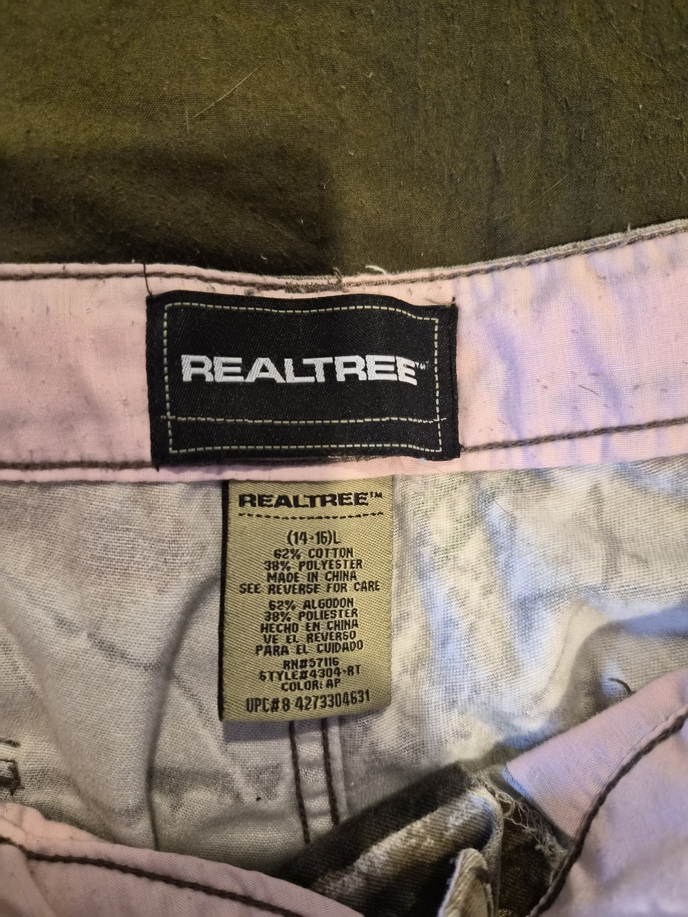 Realtree Camo Cargo Pants